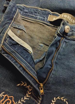 Винтажные джинсы с вышивкой 80-е – 90-е гг.6 фото