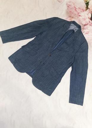 Пыджак, пиджак классический льн