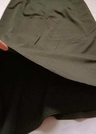 Темно-оливковая юбка cos, 36 р8 фото