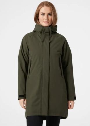 Куртка женская helly hansen mono material insulated rain coat оригинал1 фото