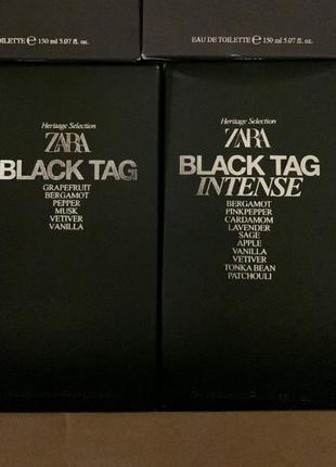 Zara black tag black tag intense8 фото