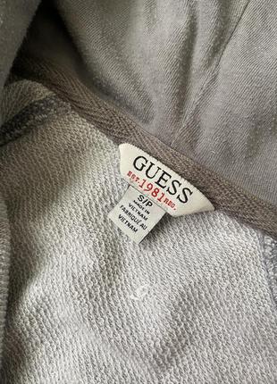 Женское зип худи guess оригинал с капюшоном3 фото