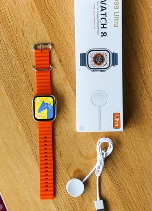 Смарт годинник smart watch ultra 8/kd 99ultra/фітнес трекер/watch series 84 фото