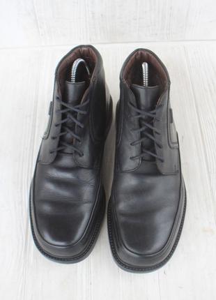 Зимние ботинки gallus кожа германия 40р непромокаемые натур мех5 фото
