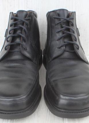 Зимние ботинки gallus кожа германия 40р непромокаемые натур мех4 фото