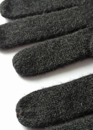 Кашемировые  мужские теплые перчатки3 фото