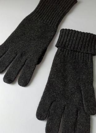 Кашемировые  мужские теплые перчатки6 фото