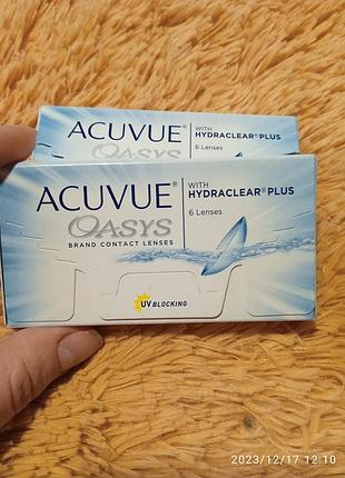 Линзы acuvue oasys