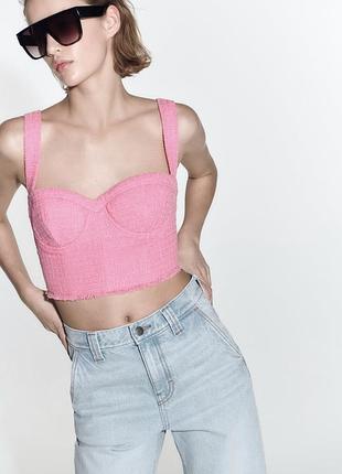 Твідовий корсет zara