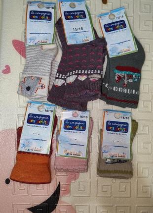 Шкарпетки з малюнком la compagnie des petits розмір 15-16 0-3 міс
