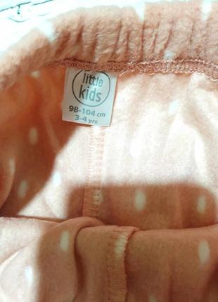 Тепла плюшева дитяча піжама флісова на дівчинку комплект теплий кофта штани джогери7 фото