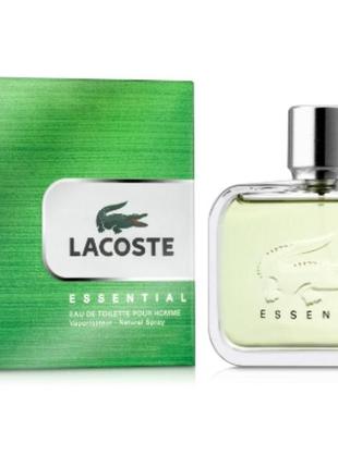 Чоловіча туалетна вода lacoste essential  125 мл