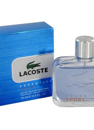 Мужской парфюм lacoste essential sport pour homme 125 мл