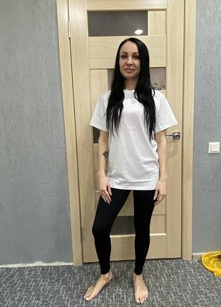 Футболка белая для спорта и повседневной носки , хлопок 100% плотность 160 г на кв3 фото