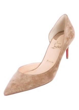 Замшеві туфельки christian louboutin розмір 39