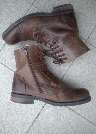 Зимние кожаные ботинки германия4 фото