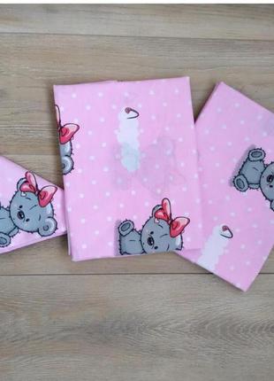 Комплект детского постельного белья в кроватку