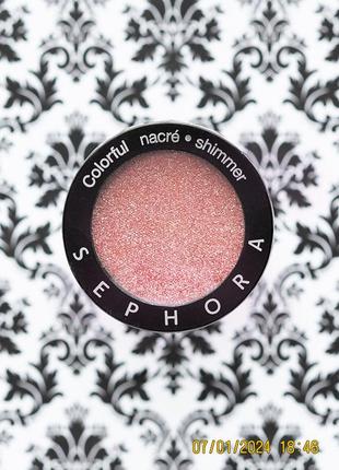 Шимерні тіні для повік sephora colorful glitter eyeshadow 374 prom date1 фото