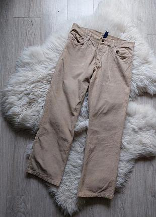 💛💚💙 суперовые вельветовые джинсы беж модель boot cut