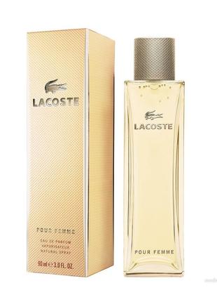 Женская парфюмированная вода lacoste pour femme 90 мл
