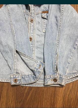 Детская джинсовая рубашка