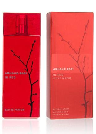 Жіноча парфумована вода armand basi in red eau de parfum 100 мл