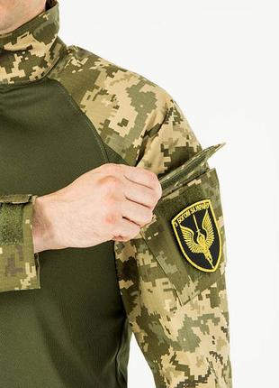Тактична сорочка ubacs уставной украина зсу - 100% хлопок5 фото