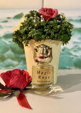 Вінтаж колекційна мініатюра edp magic rose charrier parfums рідкість знятість