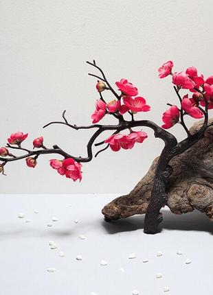 Штучна квітуча гілка сакури1 фото