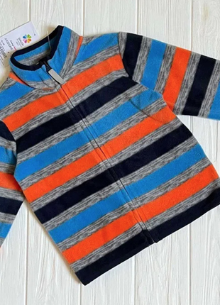 Детская флисовая кофта для мальчика topolino р-р 98  на 3-4 года свитер