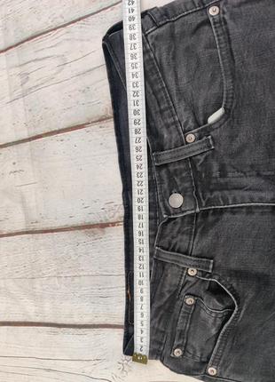 Мужские джинсы черные levi's 514 regular fit original стильные брюки straight jean6 фото