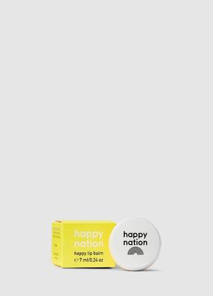 Щасливий бальзам для губ «happy nation yellow». victoria's secret. оригінал 🇺🇸2 фото