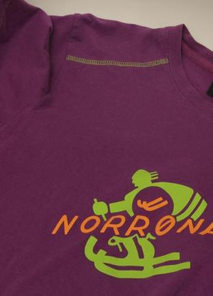 Norrona рр m футболка из хлопка2 фото
