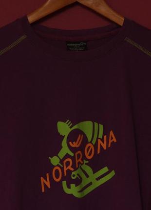 Norrona рр m футболка из хлопка3 фото