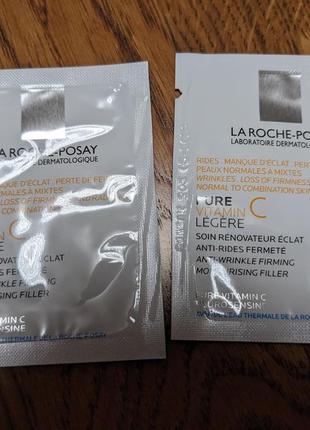 Антивозрастной крем с витамином с la roche-posay