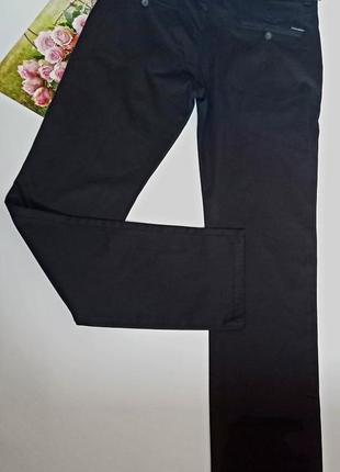 Черные  элегантные мужские брюки  zara2 фото