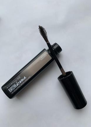 Моделирующая тушь для бровей maybelline тон dark blond(темный русый)5 фото