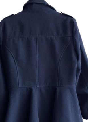 Пальто з баскою, розмір 42/446 фото