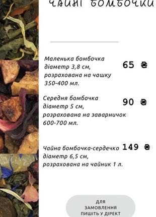 Чайные бомбочки