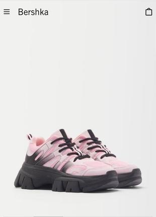 Bershka zara mango h&m кросiвки стильные кроссовки на высокой подошве, кеды хайтопы ботинки женские р.36