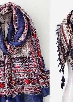 Цена за оба. шарфы с абстракцией