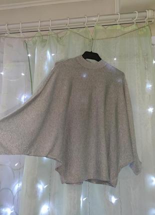 Женский пуловер свитерок кофточка летучая мышь orsay s (40-42-44)3 фото