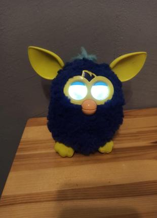 Класнючий фербі hasbro  furby blue & yellow8 фото