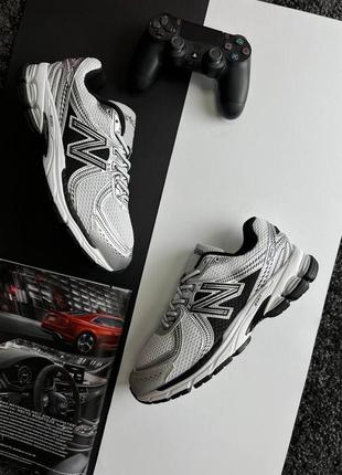 Мужские кроссовки new balance 860 v2 / Зеленое белес / демисезонные / весенние, летние, осенние / обувь / кожа, сетка / черные, бежевые, серые, синие