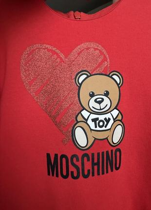 Платье moschino 4-5 лет2 фото