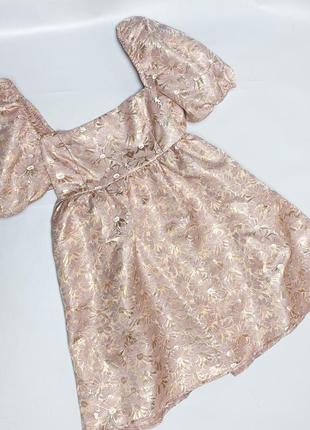 Платье рукав фонарик лолита