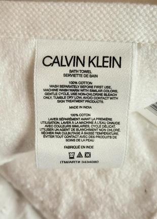 Новое банное полотенце calvin klein с бирками3 фото