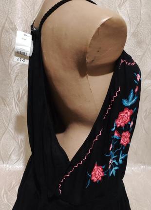 Новое летнее платье сарафан вышивка л 484 фото