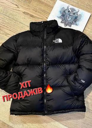 Снижки ❄️ зимова куртка пуховик the north face 700 1996 retro nuptse jacket