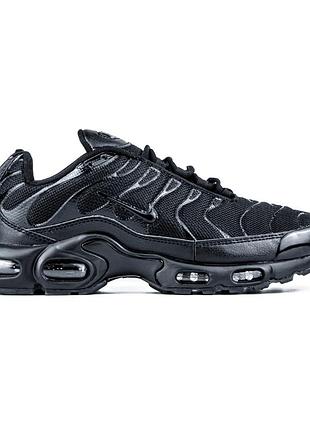 Кроссовки air max plus triple black 10